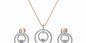 Women Eternal Heart Pendent Set