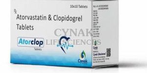 Atorclop Atorvastatin Clopidogrel Tablets