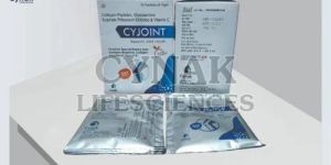 Cyjoint Collagen Peptide Glucosamine Vitamin C Sachet