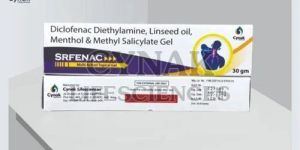 Srfenac Diclofenac Diethylamine Methyl Salicylate Linseed Oil Menthol Gel