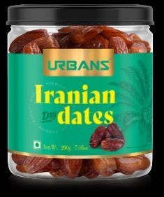 Iranian Dry Dates Jar 200 Gm