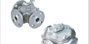 Three-Way 4 Metal Seated Ball Valve
