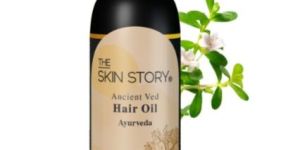 Ayurvedic Hair Growth Oil Strengthens Roots & Promotes Healthy Hair