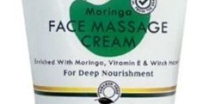 moringa face massage cream