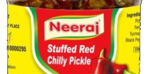 Stuffed Red Chilli Pickle