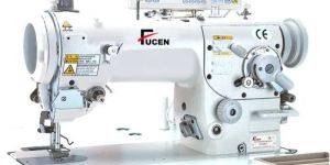 FC-2284-7 Single Needle Flat Bed Auto Lubricating Lockstitch 4 Point Zigzag Sewing Machine