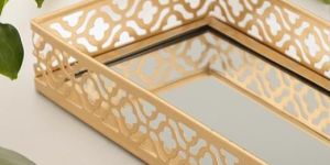 Beautiful Mirror Tray for Vanity Table Decoration