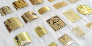 Luxury Gold Metal Stickers