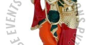 Color Coated Resin Radha Krishna Statue