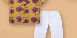 Boys Flower Print Night Suits