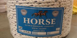 10mm White Double Twisted Resham Rope