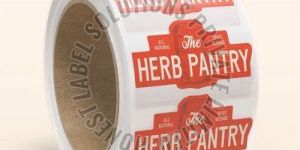 Printed Polyethylene Label Sticker