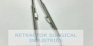 Gold Plated Castroviejo Needle Holder TC Tip