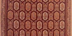 Women Maroon Patch Work Woolen Stole