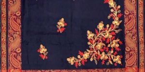 Woollen Ari Work Hand Embroidery Shawls