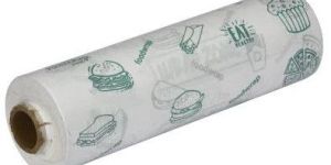 100 Meter Printed Butter Paper Roll