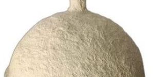 Handmade Round Paper Mache Hanging Lamp