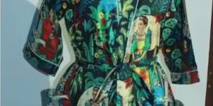 100% Cotton Kimono Bath Robe for Women