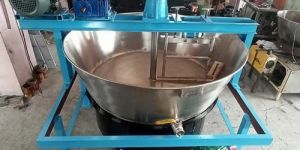 Stainless Steel Milk Pasteurizer Wood Fire Khoya Making Machine
