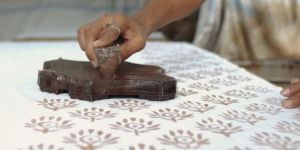 Hand Block Printing Fabric