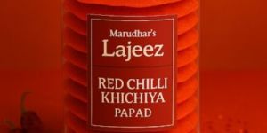 Red Chilli Rice Papad
