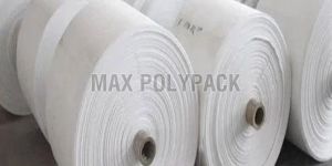 White Polypropylene Woven Fabric Roll