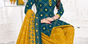 Cotton Printed Dress Material