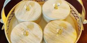 Metal Gift Basket Containers Set