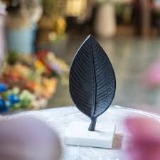 Monstera Leaf Metal Sculpture