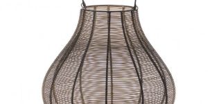 Rustic Bronze Wire Lantern