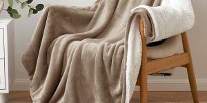 Plain Flannel Fitted Single Bed Sheet