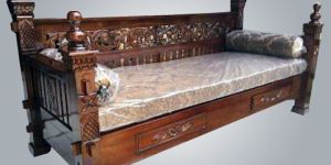 Wooden Diwan Cum Bed