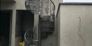 Cast Iron Spiral Staircase