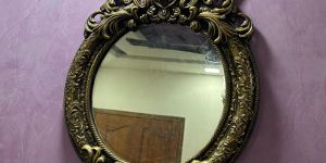 Cast Aluminium Wall Mirror