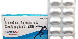 Aceclofenac Paracetamol Serratiopeptidase Tablet