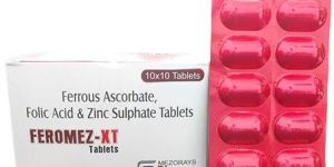 Ferrous Ascorbate Folic Acid Zinc Sulphate Tablets