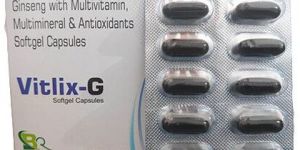 Ginseng Multivitamins Multiminerals Antioxidant Softgel Capsules