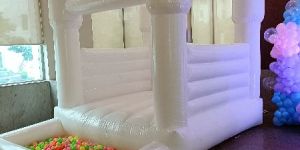 White Bouncy on rent