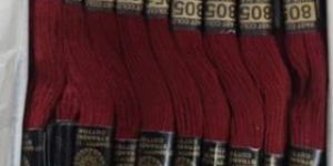 Vardhman AE Rangoli Red Cotton Thread