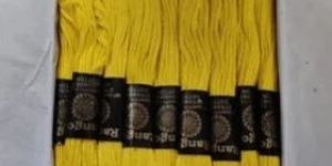 Vardhman AE Rangoli Yellow Cotton Thread