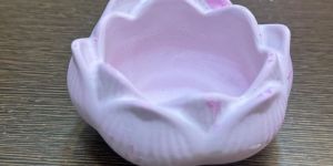 Ceremic Lotus Candle Hodler