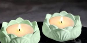 Unique Lotus Decorative Candle