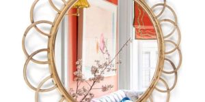 Handmade Jute Wall Mirror