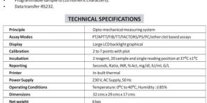 Tulip Hemostar Analyzer