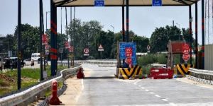 Conical Toll Plaza Tensile Structure