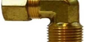 Brass Compression X Male Pipe Elbow