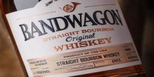 whiskey bottle label sticker