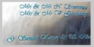 Color Coated Engraving Zinc Sheet