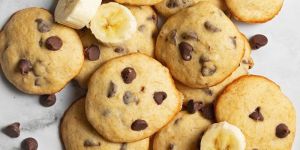 Banana Chocolate Biscuits