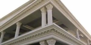 10 Feet White GRC Cornices
